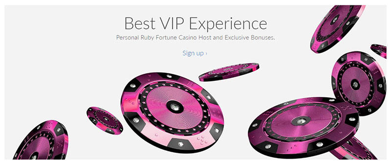 Programme VIP Ruby Fortune