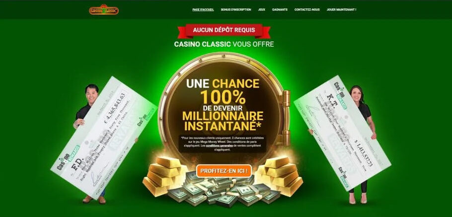 Casino Classic bonus