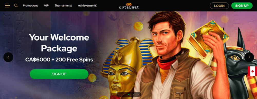 Katsubet Casino welcome bonus