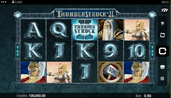 Thunderstruck II Online Slot