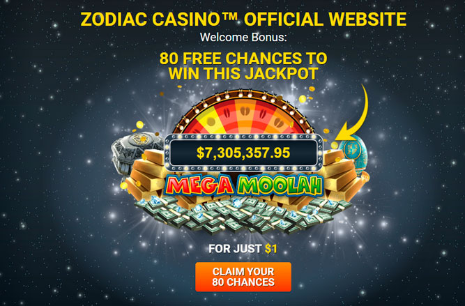 80 Tours Gratuits au Casino Zodiac