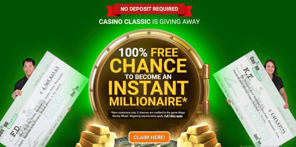 casinoclassic welcome bonus
