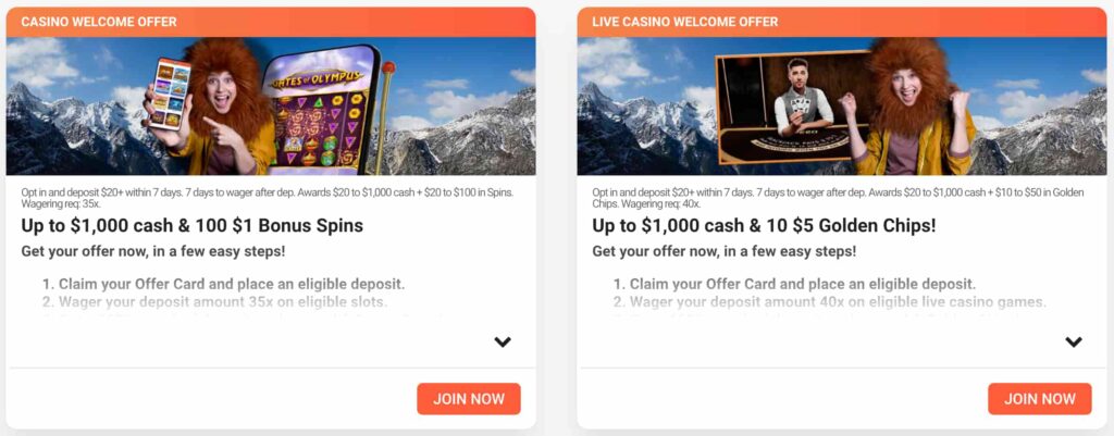 LeoVegas Casino Welcome Bonus