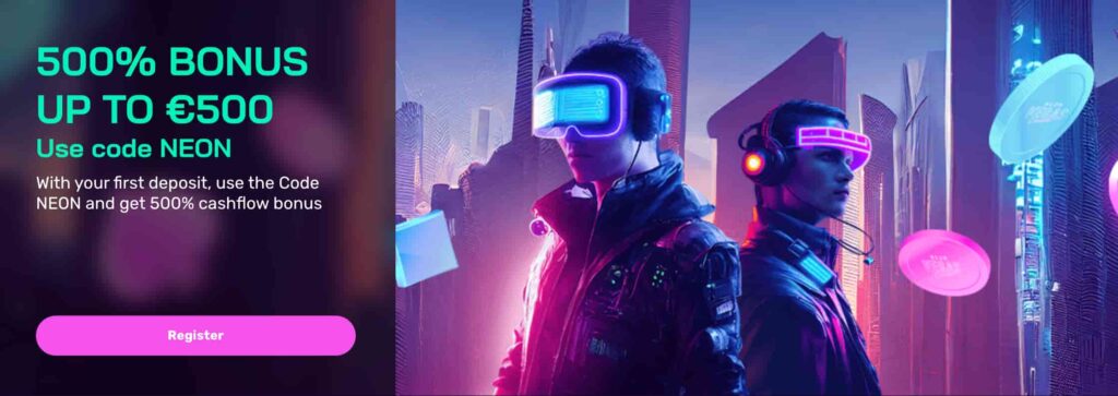 NeonVegas Welcome Bonus