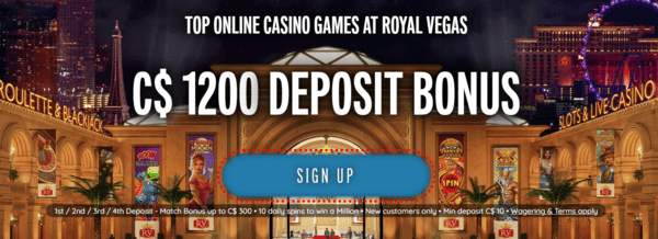 royalvegas welcome bonus